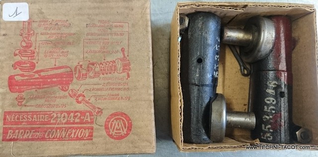 Kit rotule direction AV COMPLET Renault 1000, 1400, 2500 kg, Prairie,etc.